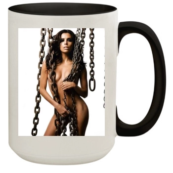 Eva Longoria 15oz Colored Inner & Handle Mug