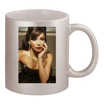 Eva Longoria 11oz Metallic Silver Mug