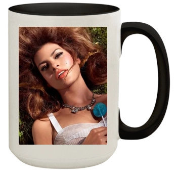 Eva Mendes 15oz Colored Inner & Handle Mug