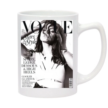 Eva Mendes 14oz White Statesman Mug