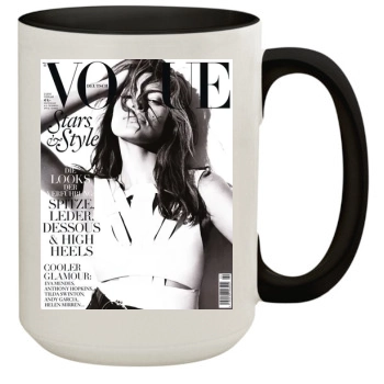 Eva Mendes 15oz Colored Inner & Handle Mug