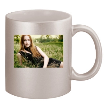 Evan Rachel Wood 11oz Metallic Silver Mug