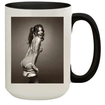 Evangeline Lilly 15oz Colored Inner & Handle Mug
