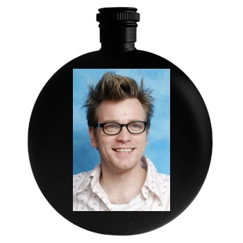 Ewan McGregor Round Flask