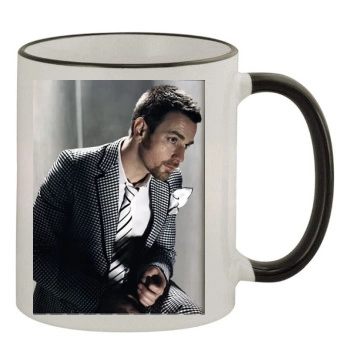 Ewan McGregor 11oz Colored Rim & Handle Mug