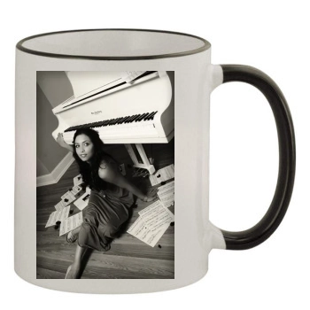Fiona Apple 11oz Colored Rim & Handle Mug