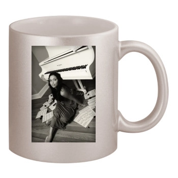 Fiona Apple 11oz Metallic Silver Mug