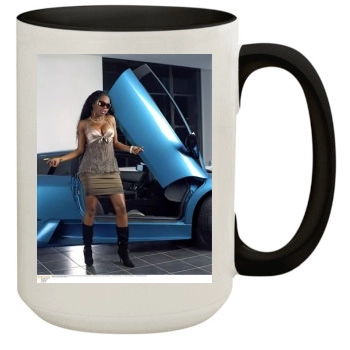 Foxy Brown 15oz Colored Inner & Handle Mug