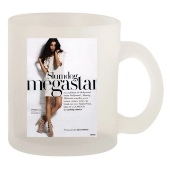 Freida Pinto 10oz Frosted Mug