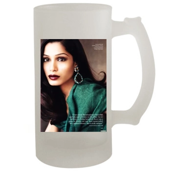 Freida Pinto 16oz Frosted Beer Stein