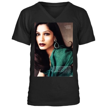 Freida Pinto Men's V-Neck T-Shirt