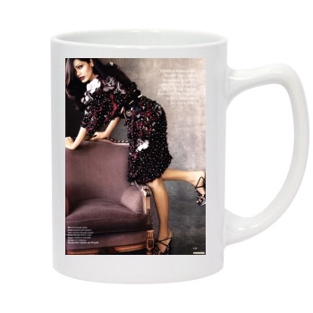 Freida Pinto 14oz White Statesman Mug