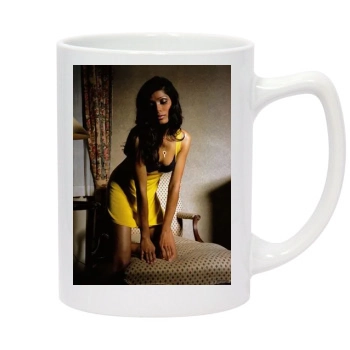 Freida Pinto 14oz White Statesman Mug