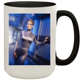 Jeri Ryan 15oz Colored Inner & Handle Mug