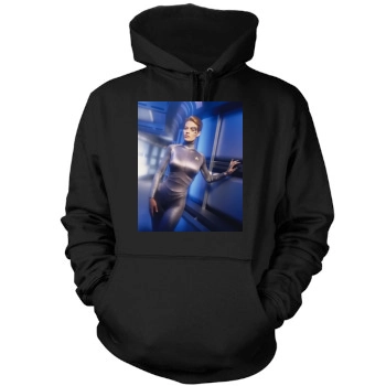 Jeri Ryan Mens Pullover Hoodie Sweatshirt