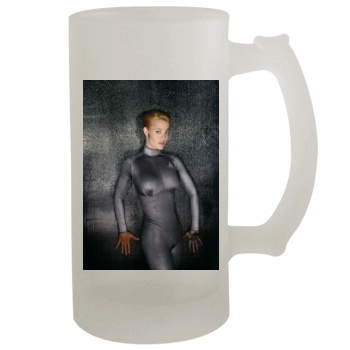 Jeri Ryan 16oz Frosted Beer Stein