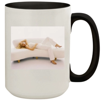 Jeri Ryan 15oz Colored Inner & Handle Mug