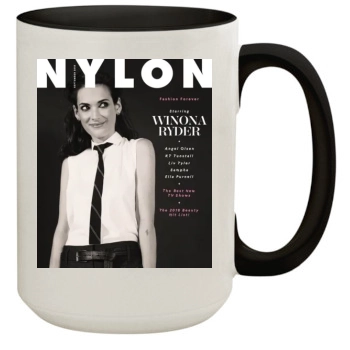 Winona Ryder 15oz Colored Inner & Handle Mug