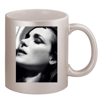 Winona Ryder 11oz Metallic Silver Mug