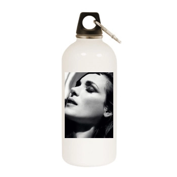 Winona Ryder White Water Bottle With Carabiner