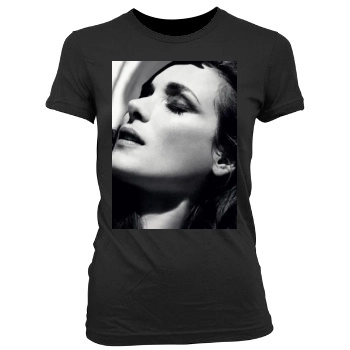 Winona Ryder Women's Junior Cut Crewneck T-Shirt