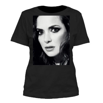 Winona Ryder Women's Cut T-Shirt