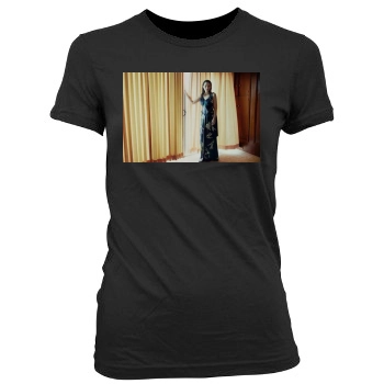 Winona Ryder Women's Junior Cut Crewneck T-Shirt