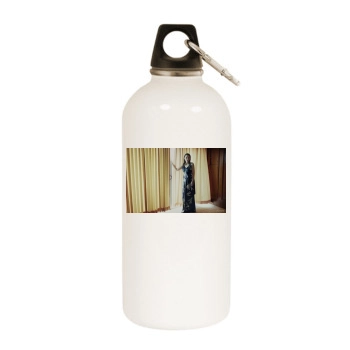 Winona Ryder White Water Bottle With Carabiner