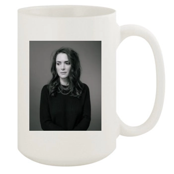 Winona Ryder 15oz White Mug