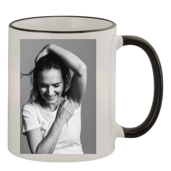 Winona Ryder 11oz Colored Rim & Handle Mug