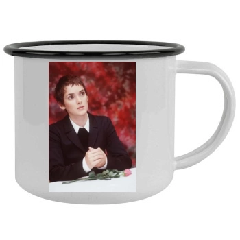 Winona Ryder Camping Mug