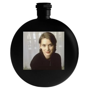 Winona Ryder Round Flask