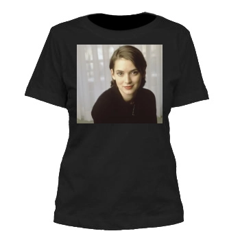 Winona Ryder Women's Cut T-Shirt