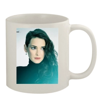 Winona Ryder 11oz White Mug