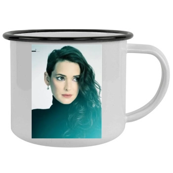 Winona Ryder Camping Mug