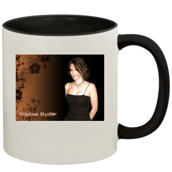 Winona Ryder 11oz Colored Inner & Handle Mug