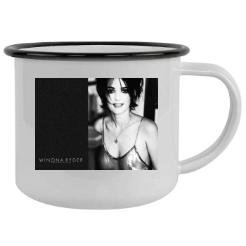 Winona Ryder Camping Mug