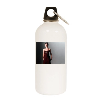 Winona Ryder White Water Bottle With Carabiner