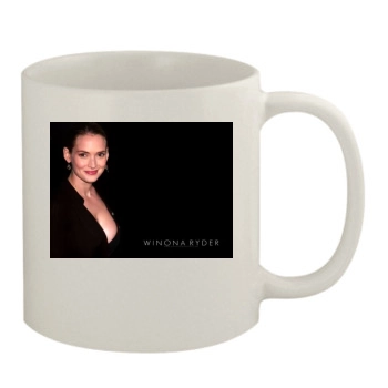 Winona Ryder 11oz White Mug