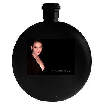 Winona Ryder Round Flask