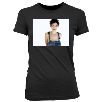 Winona Ryder Women's Junior Cut Crewneck T-Shirt