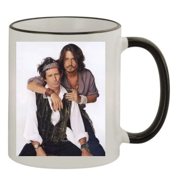 Iggy Pop 11oz Colored Rim & Handle Mug