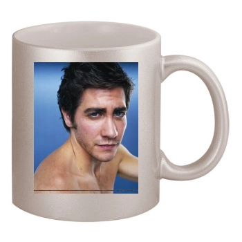 Jake Gyllenhaal 11oz Metallic Silver Mug