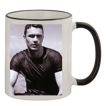 James Franco 11oz Colored Rim & Handle Mug