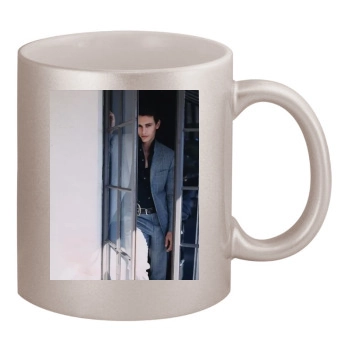 James Franco 11oz Metallic Silver Mug