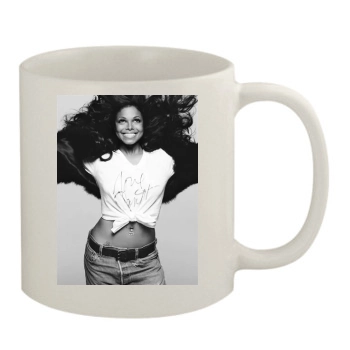 Janet Jackson 11oz White Mug