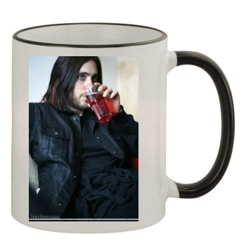 Jared Leto 11oz Colored Rim & Handle Mug