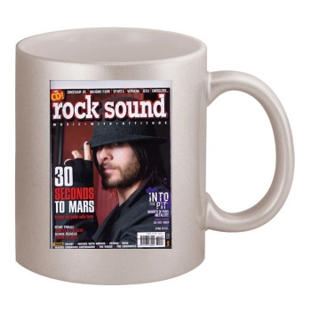 Jared Leto 11oz Metallic Silver Mug