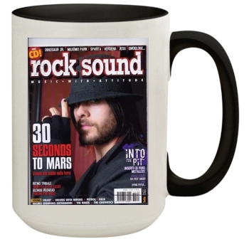 Jared Leto 15oz Colored Inner & Handle Mug