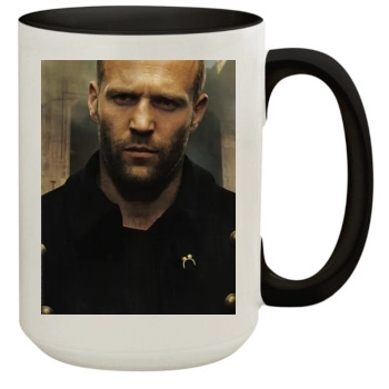 Jason Statham 15oz Colored Inner & Handle Mug